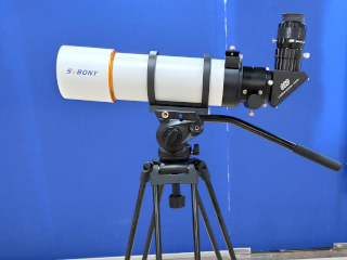 Телескоп SVBONY SV48P на штативе CinemaPRO VT-1800H