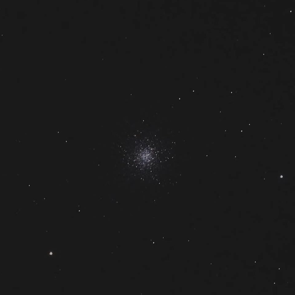 Скопление в Геркулесе в телескоп Meade StarPro AZ 102 мм