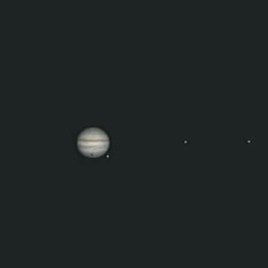 Юпитер в телескоп Meade Infinity 70 мм