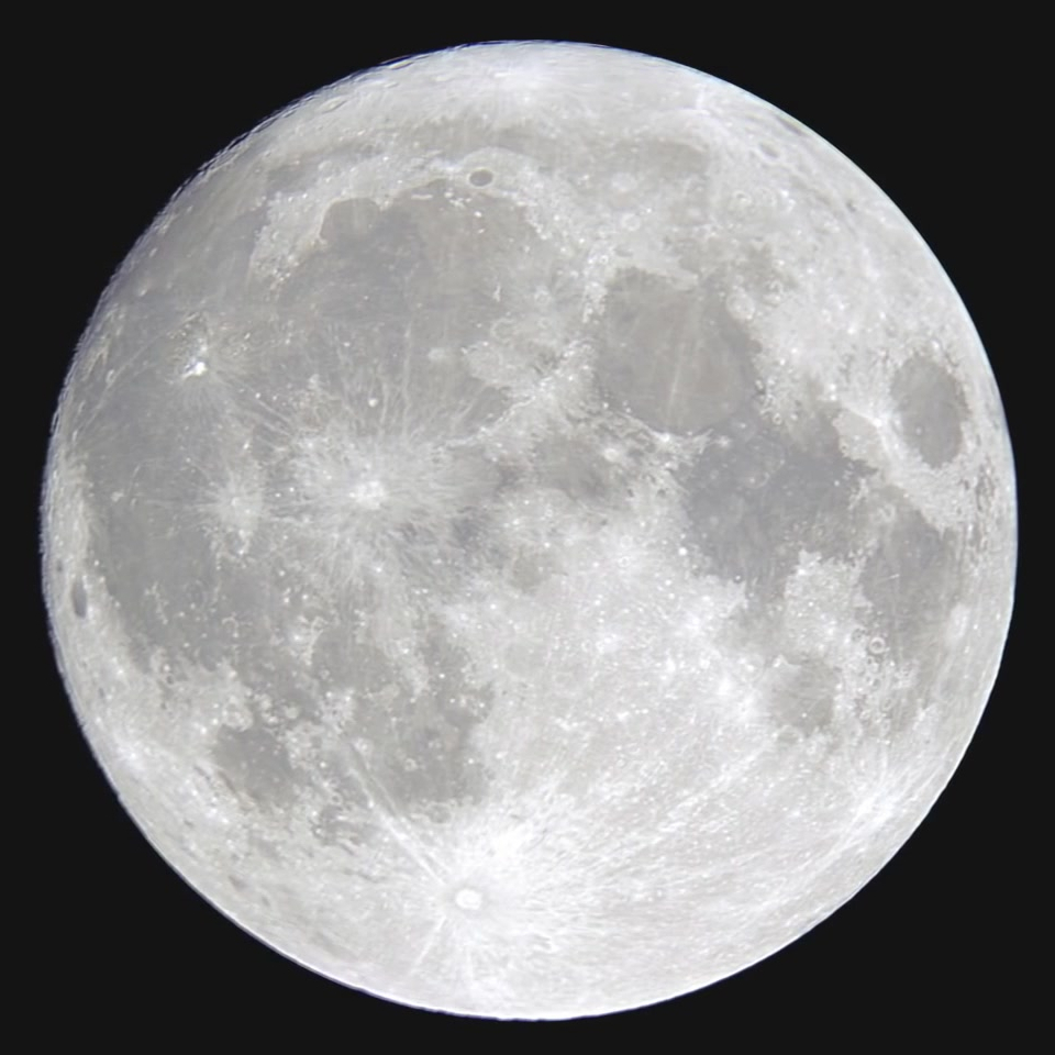 Луна в телескоп Meade Infinity 70 мм