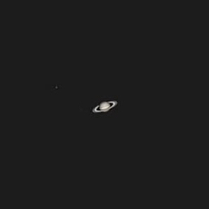 Сатурн в телескоп Meade Infinity 70 мм