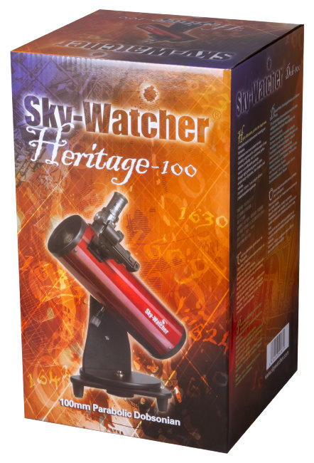 Телескоп Sky-Watcher Dob 100/400 Heritage, настольный Телескоп Sky-Watcher Dob 100/400 Heritage, настольный