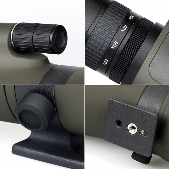 Зрительная труба SVBONY 20-60x80 с призмой 45 гр. Зрительная труба SVBONY 20-60x80 с призмой 45 гр.