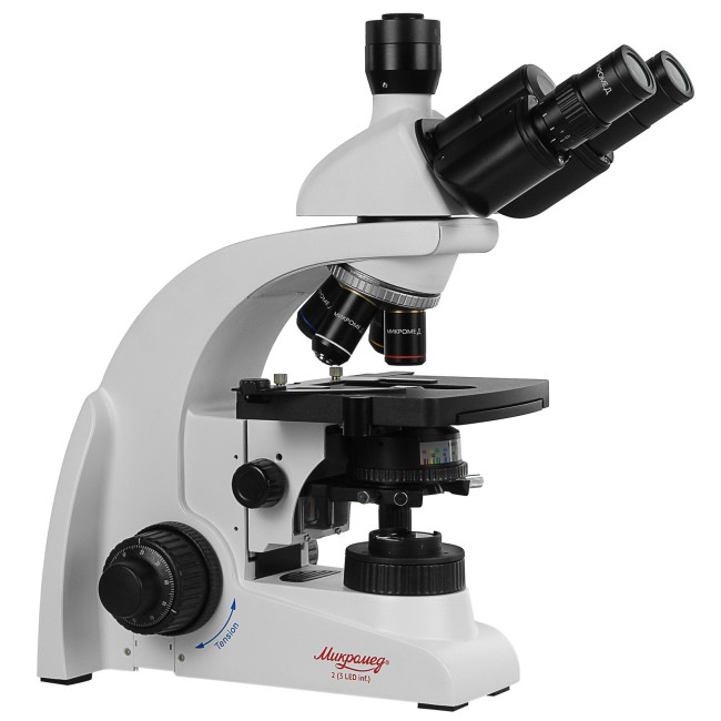 Микроскоп биологический Микромед 2 (3 LED inf.)