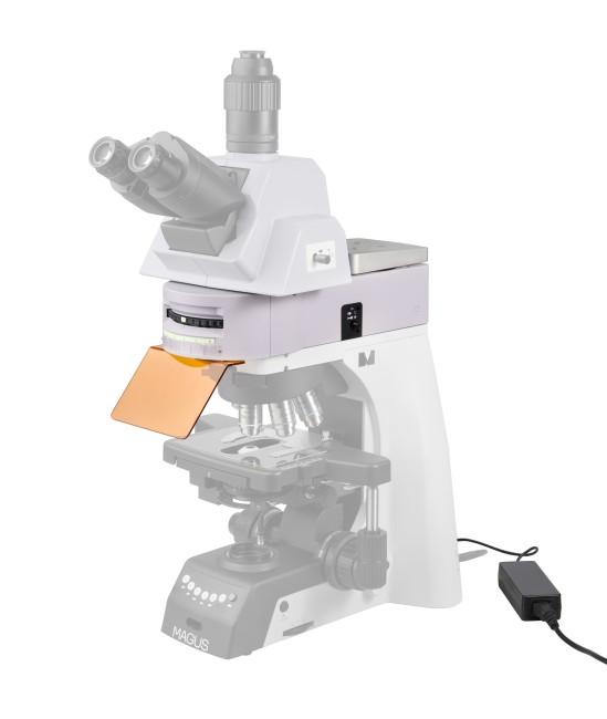 Насадка эпи-люминесцентная MAGUS Epi-FL05 LED, блоки люминесцентных фильтров B/G/UV/R Насадка эпи-люминесцентная MAGUS Epi-FL05 LED, блоки люминесцентных фильтров B/G/UV/R