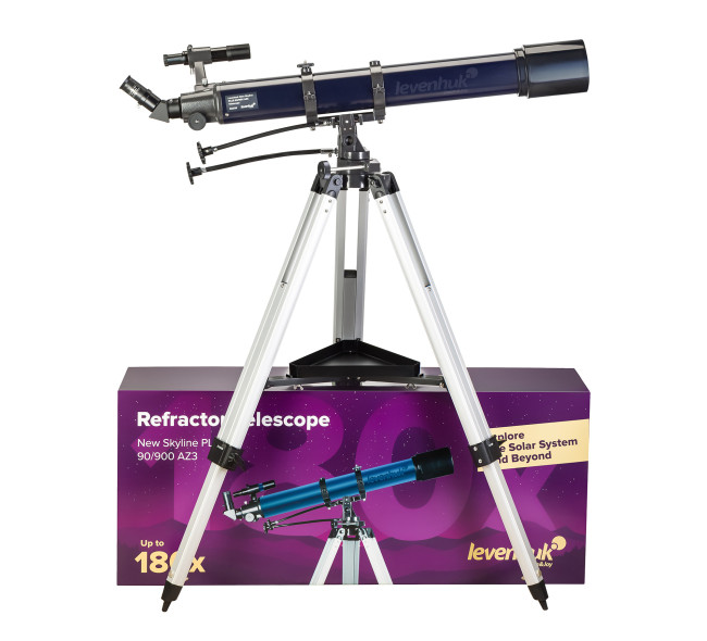 Телескоп Levenhuk New Skyline PLUS 90/900 AZ3 Телескоп Levenhuk New Skyline PLUS 90/900 AZ3
