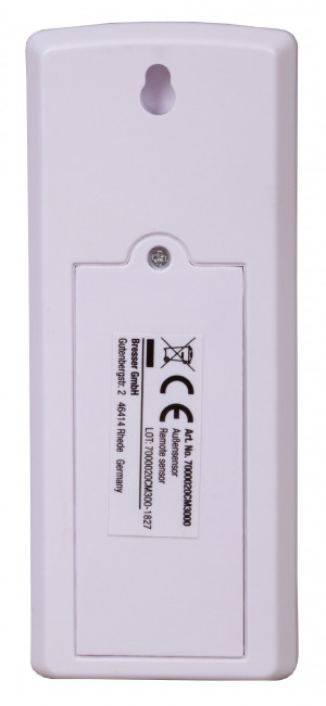 Датчик внешний Bresser для метеостанций TemeoTrend WFS/WFW, трехканальный Датчик внешний Bresser для метеостанций TemeoTrend WFS/WFW, трехканальный