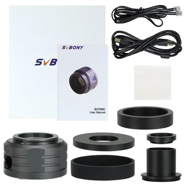 Астрономическая камера SVBONY 8,3 Мпикс USB3.0 (SV705C) Астрономическая камера SVBONY 8,3 Мпикс USB3.0 (SV705C)