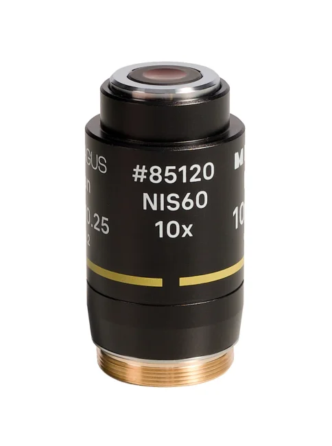 Объектив MAGUS 10PL60V Plan 10х/0,25∞/1,2 H60 мм Объектив MAGUS 10PL60V Plan 10х/0,25∞/1,2 H60 мм