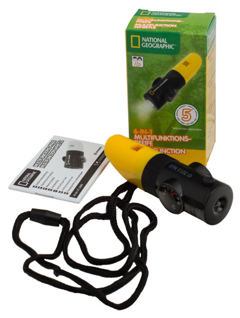 Свисток многофункциональный Bresser National Geographic (6 в 1)