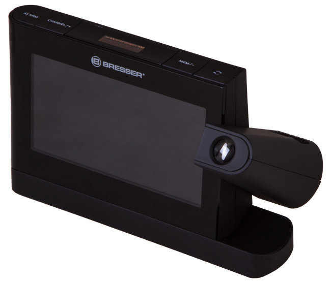 Метеостанция проекционная Bresser с цветным дисплеем, черная Метеостанция проекционная Bresser с цветным дисплеем, черная
