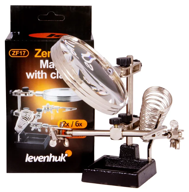 Лупа штативная Levenhuk Zeno Refit ZF17 Лупа штативная Levenhuk Zeno Refit ZF17