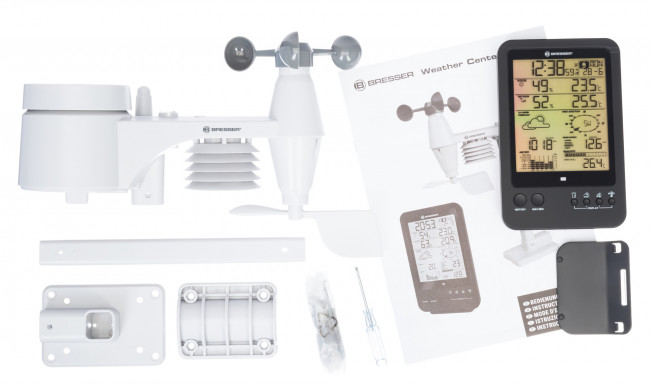 Метеостанция Bresser «5 в 1», черная