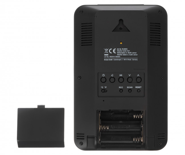 Метеостанция Bresser «5 в 1», черная