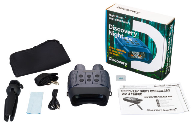 Бинокль цифровой ночного видения Discovery Night BL10 со штативом Бинокль цифровой ночного видения Discovery Night BL10 со штативом