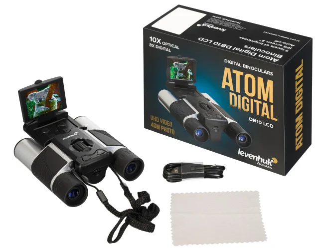 Бинокль цифровой Levenhuk Atom Digital DB10 LCD Бинокль цифровой Levenhuk Atom Digital DB10 LCD