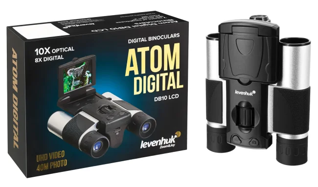 Бинокль цифровой Levenhuk Atom Digital DB10 LCD Бинокль цифровой Levenhuk Atom Digital DB10 LCD