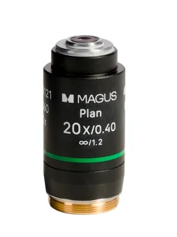 Объектив MAGUS 20PL60V Plan 20х/0,40∞/1,2 H60 мм