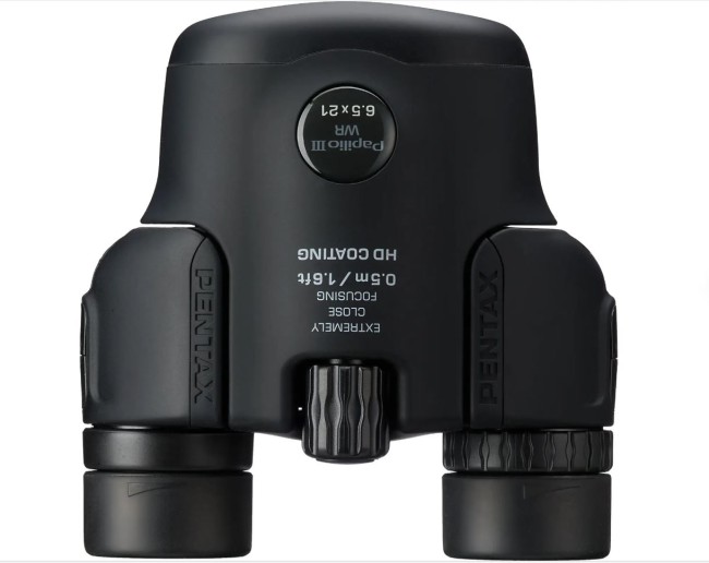 Бинокль PENTAX Papilio III 6.5x21 WR черный