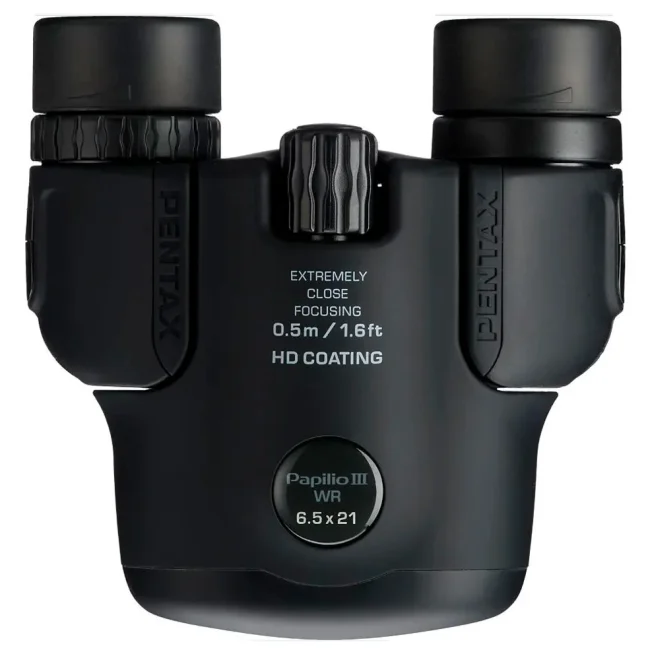 Бинокль Pentax Papilio III 6.5x21 WR черный Бинокль Pentax Papilio III 6.5x21 WR черный