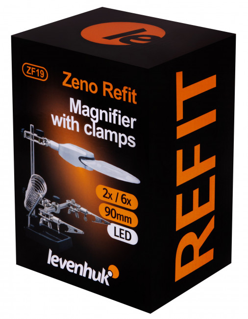 Лупа штативная Levenhuk Zeno Refit ZF19 Лупа штативная Levenhuk Zeno Refit ZF19