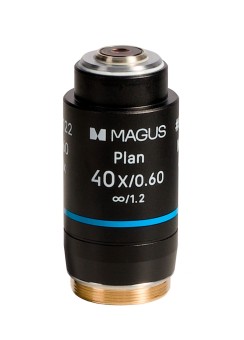 Объектив MAGUS 40PL60V Plan 40х/0,60∞/1,2 H60 мм Объектив MAGUS 40PL60V Plan 40х/0,60∞/1,2 H60 мм