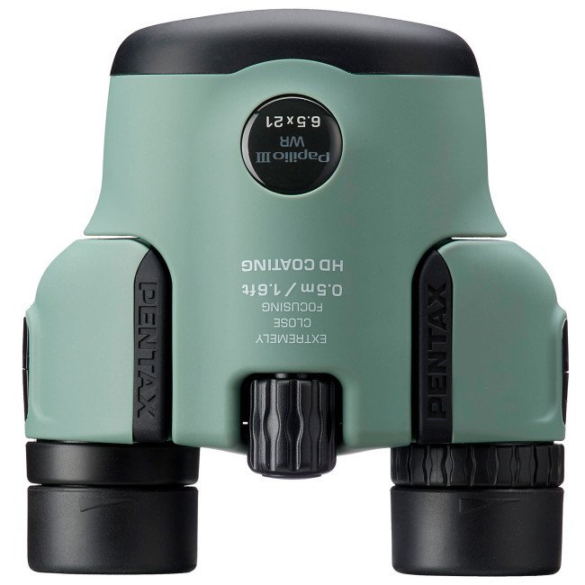 Бинокль Pentax Papilio III 6.5x21 WR оливковый Бинокль Pentax Papilio III 6.5x21 WR оливковый