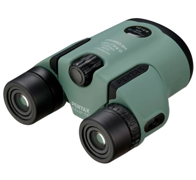 Бинокль Pentax Papilio III 6.5x21 WR оливковый Бинокль Pentax Papilio III 6.5x21 WR оливковый
