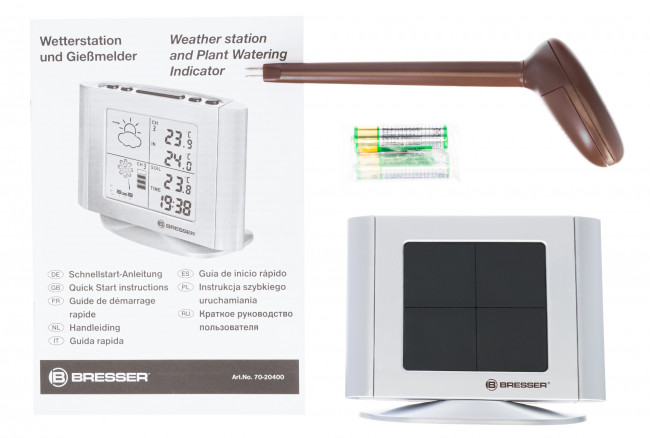 Метеостанция Bresser с индикатором полива растений Метеостанция Bresser с индикатором полива растений