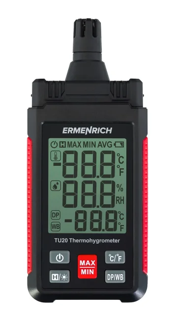 Термогигрометр Ermenrich Wett TU20