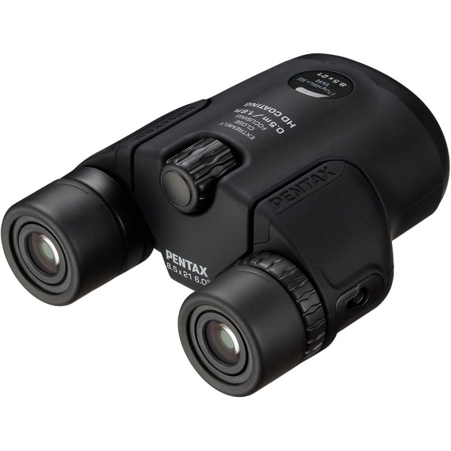 Бинокль PENTAX Papilio III 8.5x21 WR черный