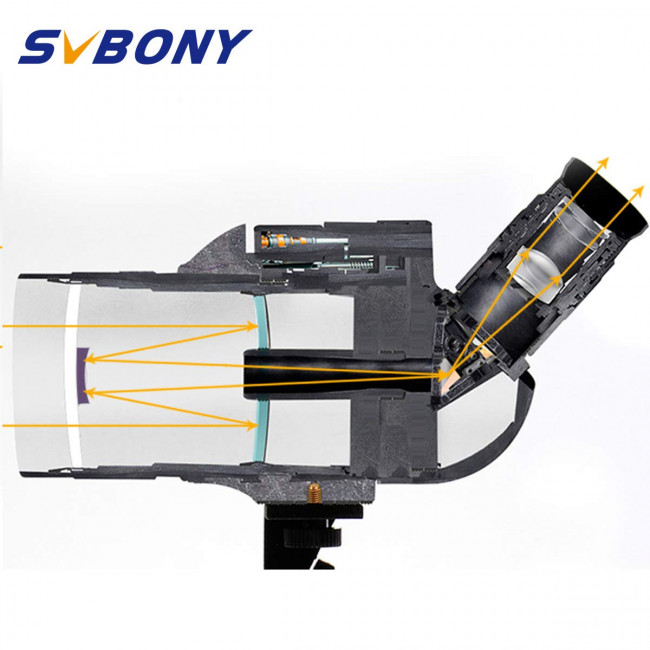 Зрительная труба SVBONY 25-75x70 (SV41) Зрительная труба SVBONY 25-75x70 (SV41)