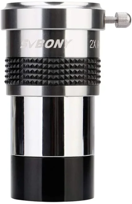 Линза Барлоу SVBONY 2х, 1,25", SV137 Линза Барлоу SVBONY 2х, 1,25", SV137