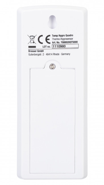 Метеостанция Bresser Temeo Hygro Quadro, серая Метеостанция Bresser Temeo Hygro Quadro, серая