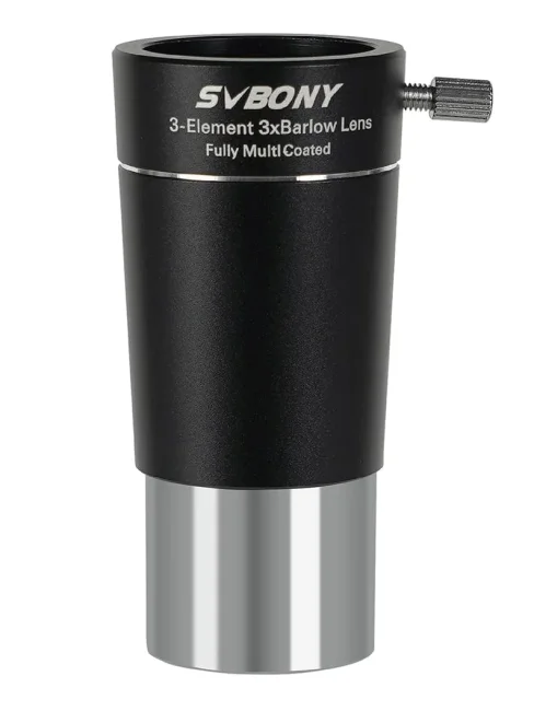 Линза Барлоу SVBONY 3х трёхэлементная, 1,25", SV213 Линза Барлоу SVBONY 3х трёхэлементная, 1,25", SV213