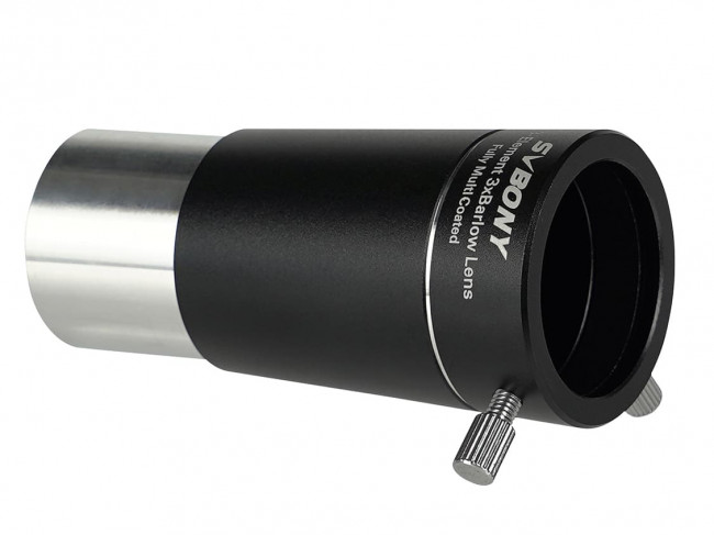 Линза Барлоу SVBONY 3х трёхэлементная, 1,25", SV213 Линза Барлоу SVBONY 3х трёхэлементная, 1,25", SV213