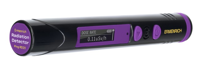 Дозиметр Ermenrich Ping RD20, фиолетовый