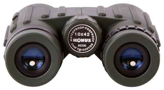 Бинокль Konus Emperor 10x42 WA Green