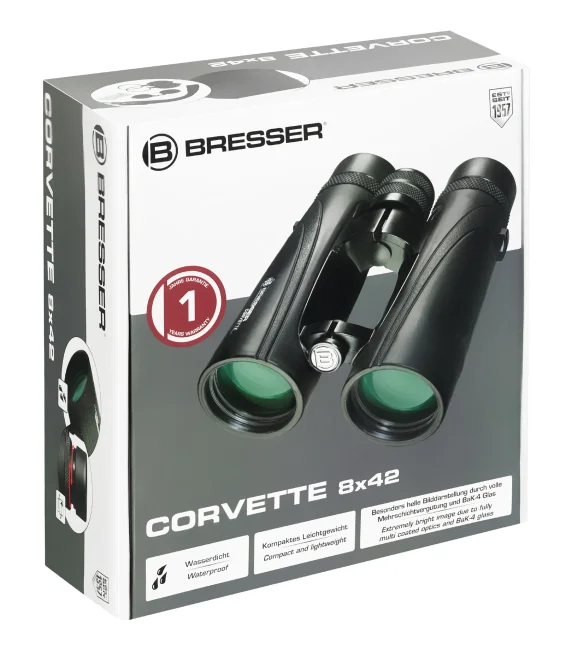 Бинокль Bresser Corvette 8x42 WP Бинокль Bresser Corvette 8x42 WP