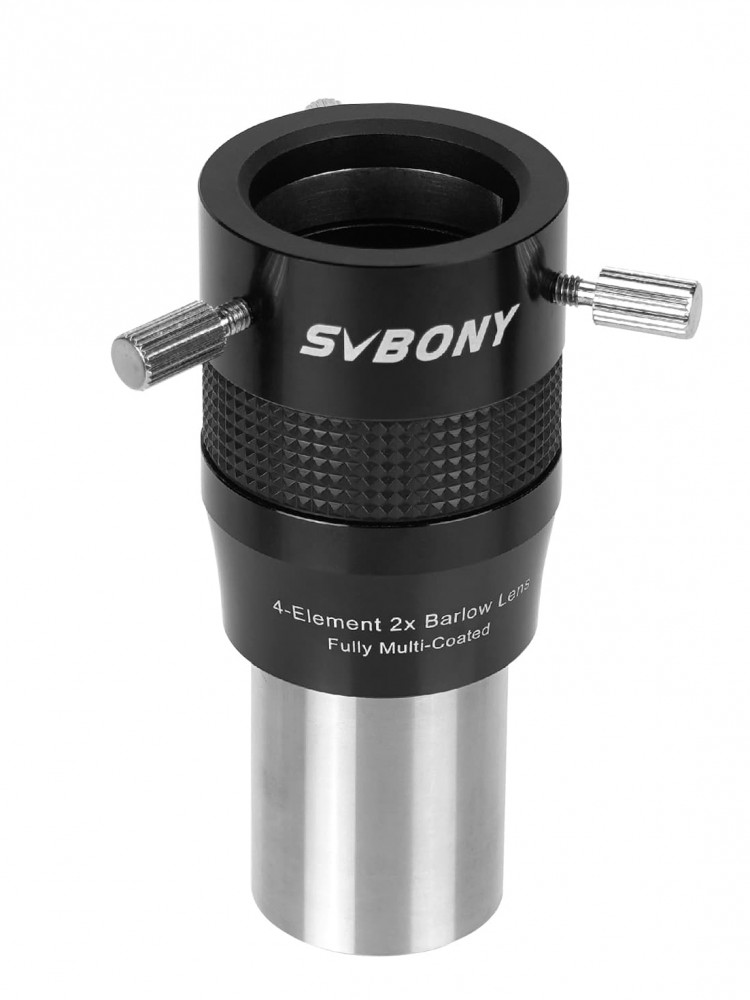 Линза Барлоу SVBONY 2х четырёхэлементная, 1,25", SV216 купить за 8 890 ...