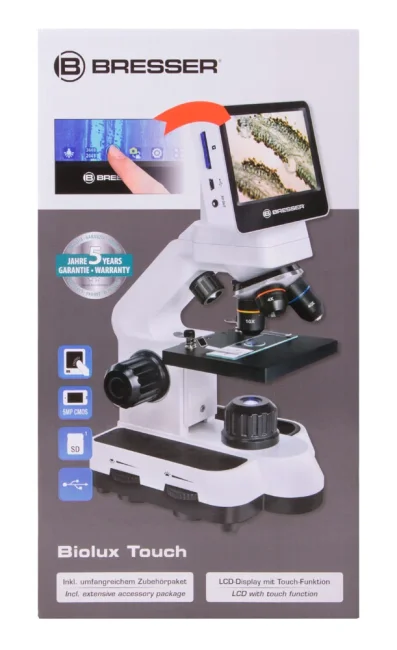 Микроскоп цифровой Bresser Biolux Touch LCD 40–1400x Микроскоп цифровой Bresser Biolux Touch LCD 40–1400x