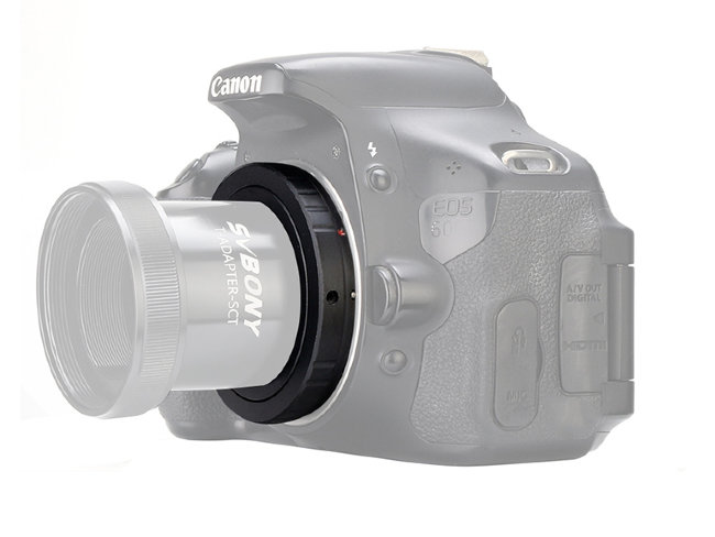 Кольцо SVBONY переходное T2 на Canon EOS Кольцо SVBONY переходное T2 на Canon EOS
