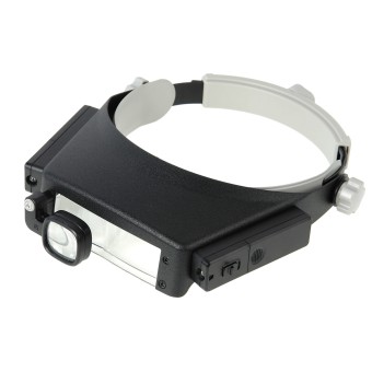 Лупа Veber MG81007-P налобная с подсветкой