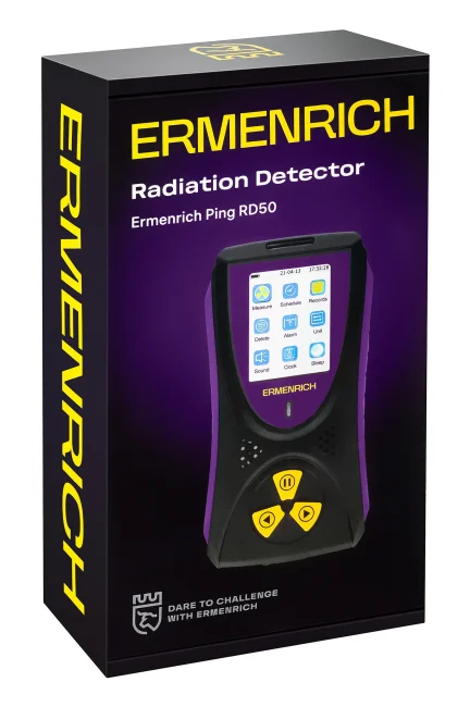 Дозиметр Ermenrich Ping RD50, фиолетовый