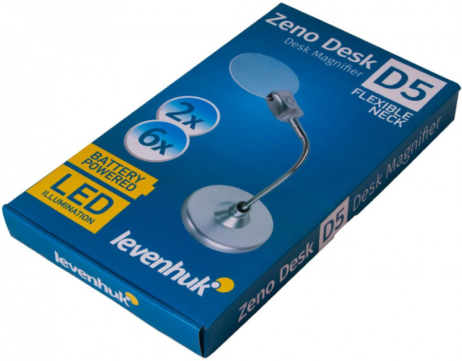 Лупа настольная Levenhuk Zeno Desk D5 Лупа настольная Levenhuk Zeno Desk D5