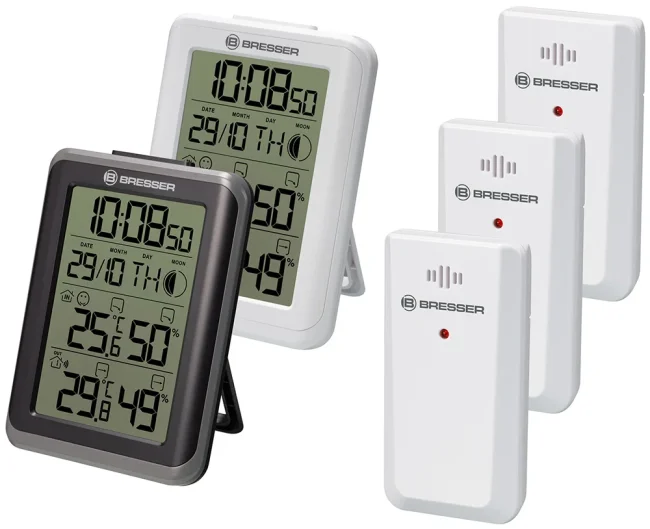 Гигрометр Bresser Clima Temp IO Jumbo (2 шт.) Гигрометр Bresser Clima Temp IO Jumbo (2 шт.)