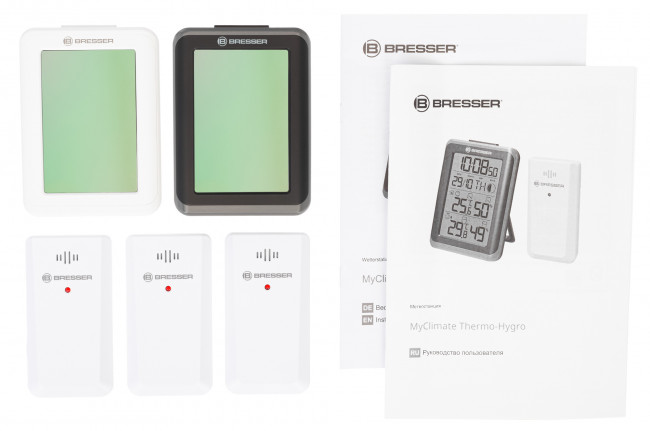 Гигрометр Bresser Clima Temp IO Jumbo (2 шт.)