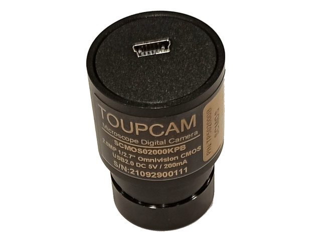 Видеоокуляр ToupCam SCMOS05000KPA 5.0MP Видеоокуляр ToupCam SCMOS05000KPA 5.0MP
