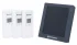 Гигрометр Bresser ClimaTemp Hygro Quadro с тремя датчиками, серый