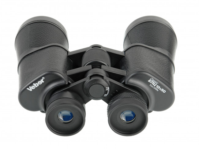 Бинокль Veber Classic БПЦ 12x50 VL черный, кожа Бинокль Veber Classic БПЦ 12x50 VL черный, кожа